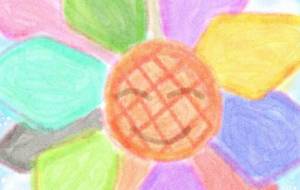 元気がでるひまわり - まかろんちゃん 