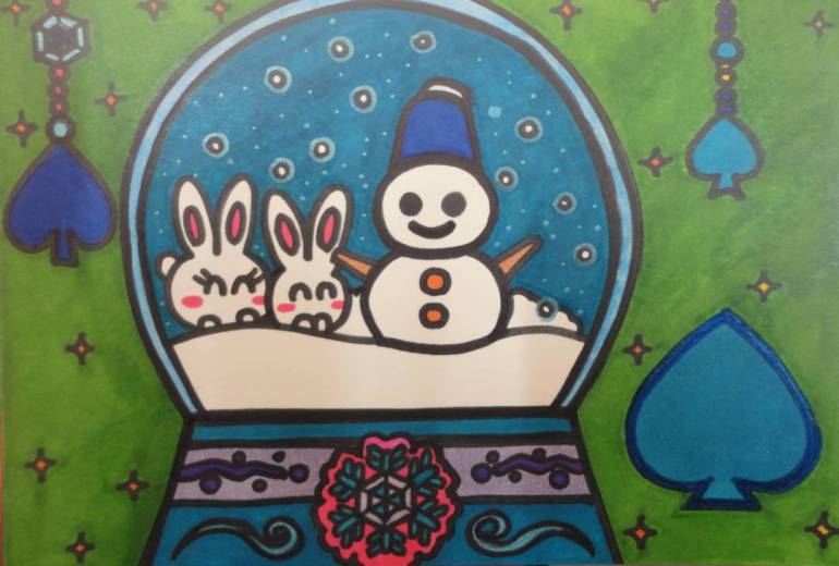 スペード　スノードーム