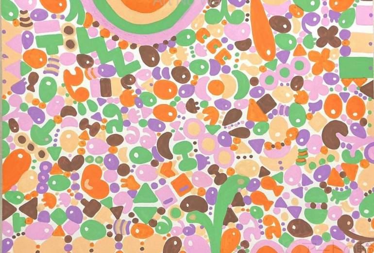 ハート　実りの秋の空