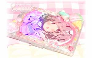 フレークシールケース - 安岡ひろ