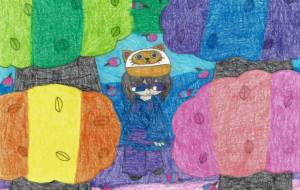 森の中 - にぼし 