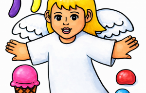 ハート　スイートな天使 - 【イベント】Challenged Artist Project【2025】 