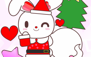 うさぎのクリスマス！うさぎのサンタさん！ - うさぎ番長 