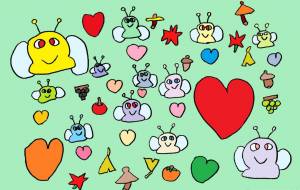 ハート　ハートの妖精 - 【イベント】Challenged Artist Project【2025】 