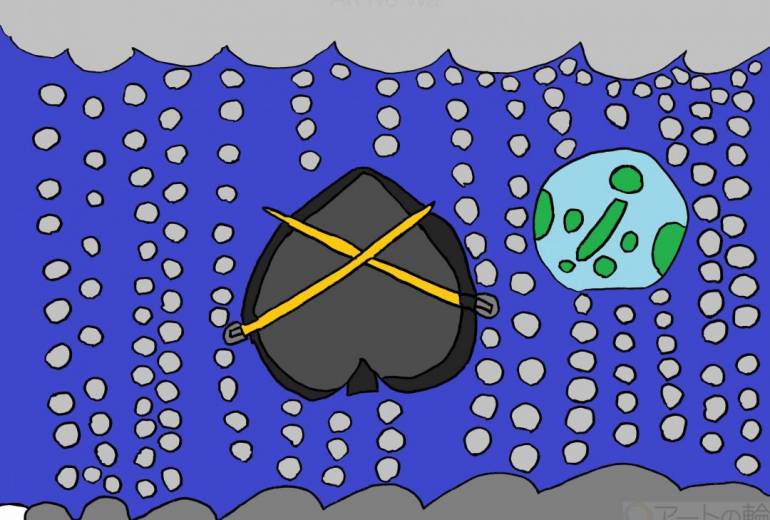 スペード　スペードと雪　