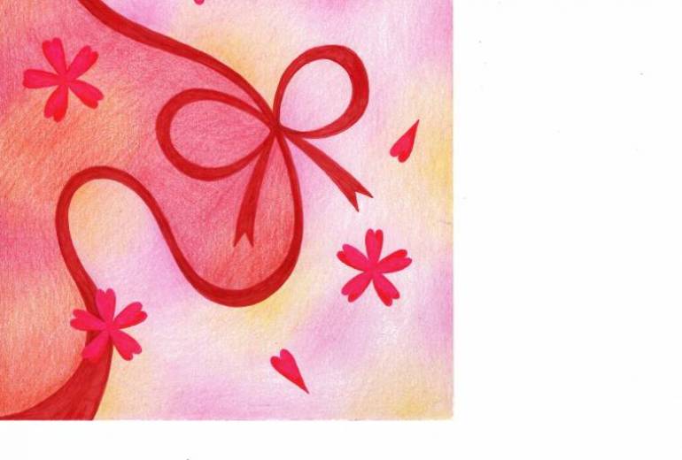 ハート　Challenged Artist Project作品