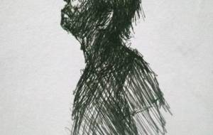 認知症老人妖精の愛する、障がい者ドローイングボールペン画アート - 真鍋哲地