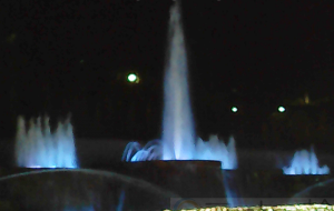 夜の西山公園（噴水２） - 社畜女子はトラジェンになりたい 