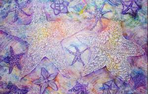 ヒトデと紫の世界 - ミケネコ