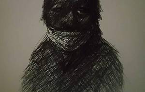 僕はボールペン画で表現したい母さんの素朴さを - 真鍋哲地 