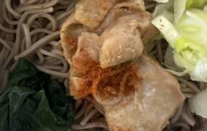 年越しそば食べますかしわ蕎麦 - 笹谷正博