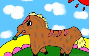 晴天のうま - ゆっこ