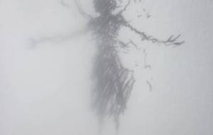 おらの、おっ母、消えんでくだせえ、おっ母(精神的ドローイングアート作品!おっ母、) - 真鍋哲地