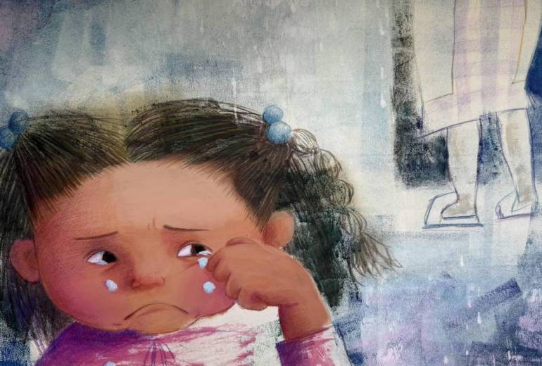 すうちゃんは、まほうの耳　8場面　(絵本)