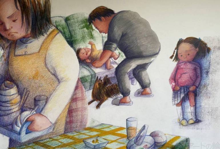 すちゃんは、まほうの耳　7場面　(絵本)