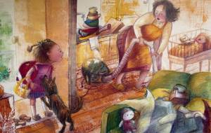 すうちゃんは、まほうの耳 2場面 (絵本) - 伊藤無垢