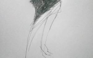 デザインアートドローイング（一つ目妖怪） - 真鍋哲地 