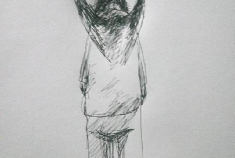 貧困層天使、（いじめのなかで死を選んだ少女天使）