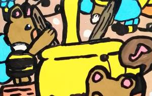 クマさん蜂とハチミツ作り - ましゅまろまかろん 