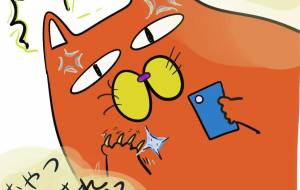 ネコさまお怒りだ！ - 香織 