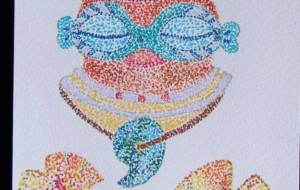 勾玉と銀杏と遮光器土偶さん - 明紅葉 