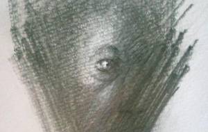 見てる、悲しい、食べものすら食べれない子ども達（人間は幸せになるために生まれてくる） - 真鍋哲地 