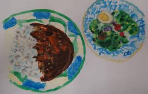 カレーライス - まかろんちゃん