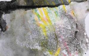 ペインティングナイフと絵の具 - つし 