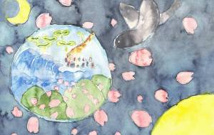 春の地球 - 工房はんど　toki 