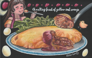 A melting feast of yellow and orange - Atelier gen 