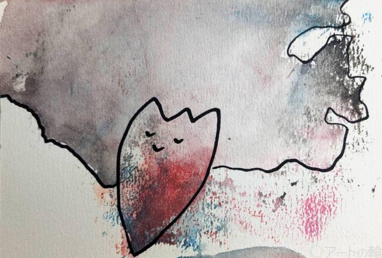 チューリップのような抽象