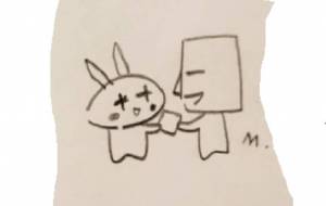 種族を、超えたモアイ 君との出会いがありました…。ポポリちゃんは、ポポリちゃんで、いいんだよ。 - 万煉(まれん)