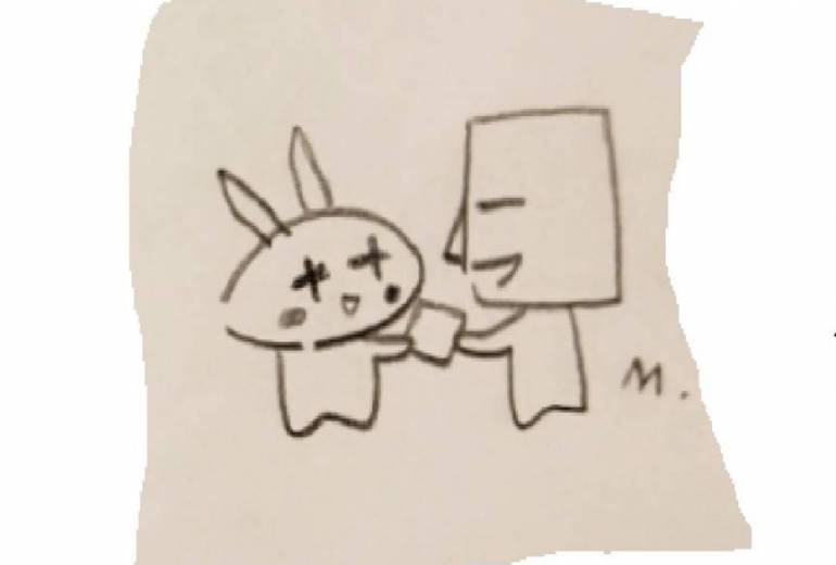 種族を、超えたモアイ 君との出会いがありました…。ポポリちゃんは、ポポリちゃんで、いいんだよ。