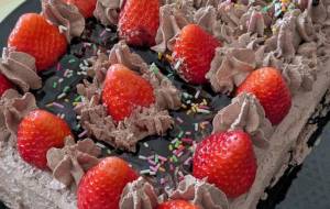 パパの誕生日ケーキを作ったよ - 宇宙くらげ 