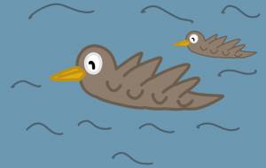 鴨の親子 - アクター 