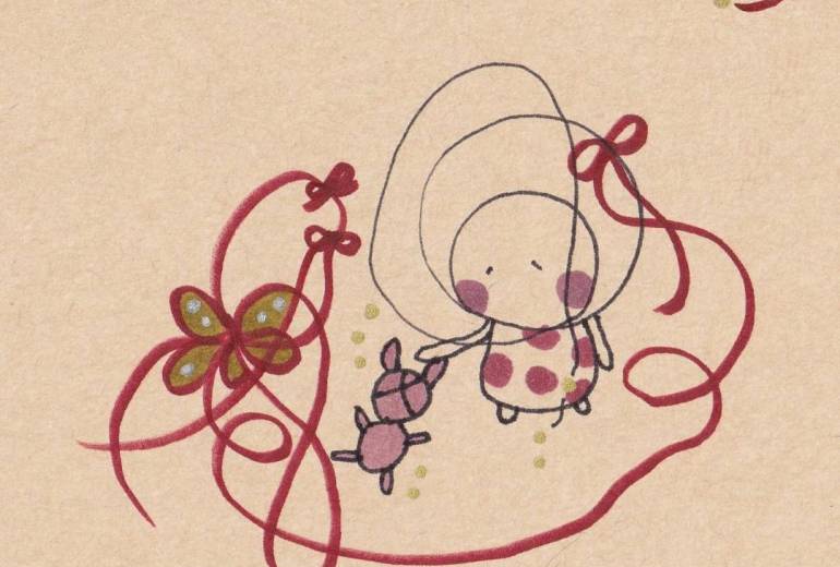 けだるまさんはヌイさんといつも一緒。