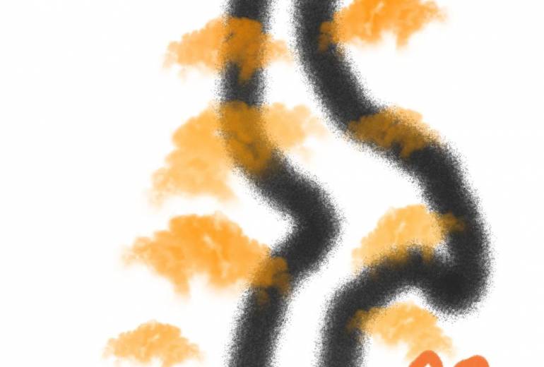 羽が見えるように軽くなってきた。