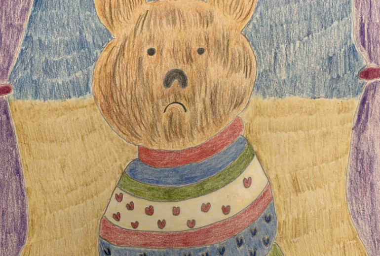 熊のぬいぐるみ