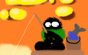 釣り - 生犠の黒緑 優大 