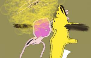 休憩中のこと。時間が止まってしまえばいいのに。 - 万煉（まれん） 