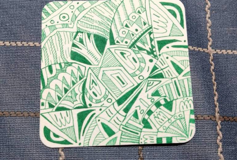 影を見つめて。