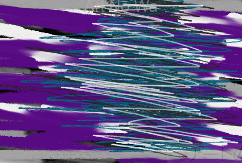 不安定、ぐちゃぐちゃ。