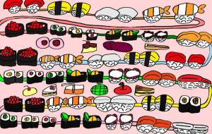 寿司電車 - 工房はんど　nami 