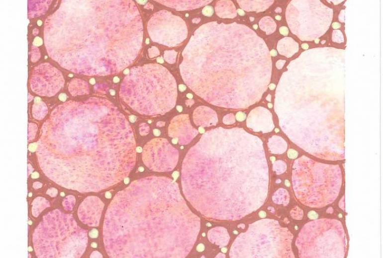 夕暮れとカフェオレ