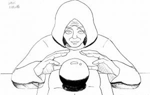 占い師の老女 - 颯士（そうし）晴哉（はるき） 