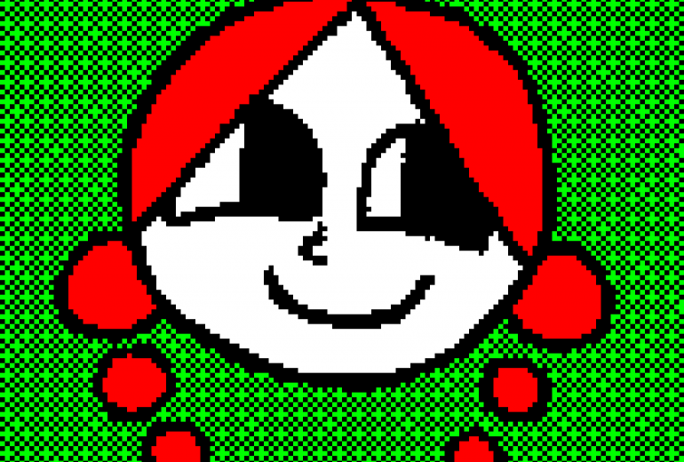 赤髪三つ編みちゃん