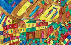 ドイツの町と犬 - 宮野裕司 