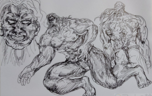 きんにくの形相 - かせだたかし 