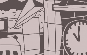 紙飛行機の空旅飛行 - ましゅまろまかろん 