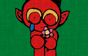 花が好きな赤鬼 - 黒越瑠香 